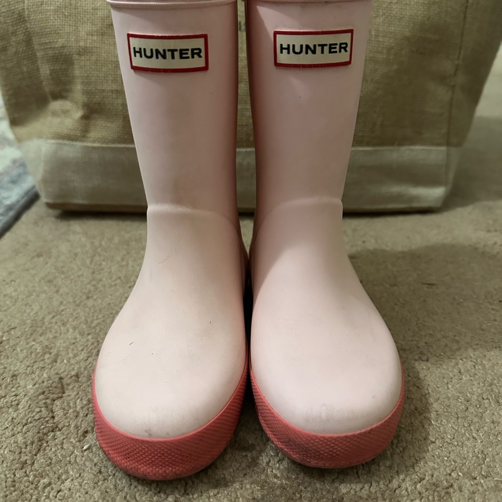 Hunter Boots in Light Light Pink